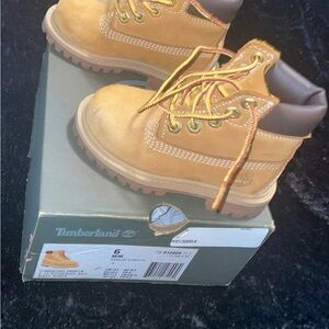Timberland Kids Light Brown Boots